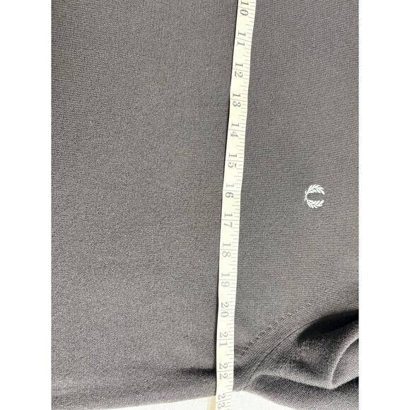 Fred Perry Merino Wool V-Neck Sweater Pullover Men's Size XL Black - Picture 5 of 6